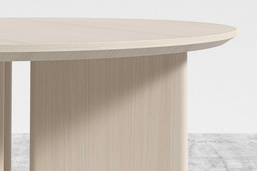 Valencia Solis Oak Veneer Dining Table, Oak