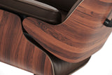 Armoni Eames Replica Leather Chair & Ottoman