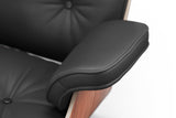 Armoni Eames Replica Leather Chair & Ottoman