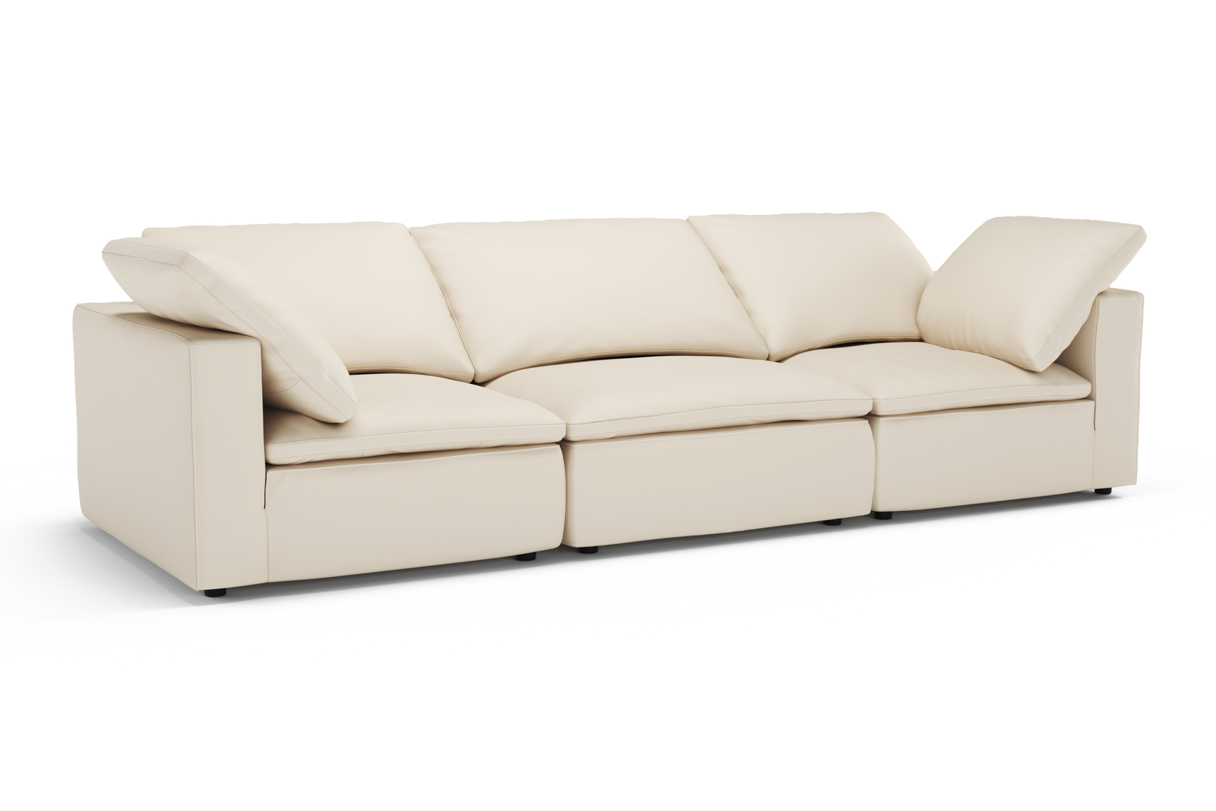 Claire Leather Modular Lounge