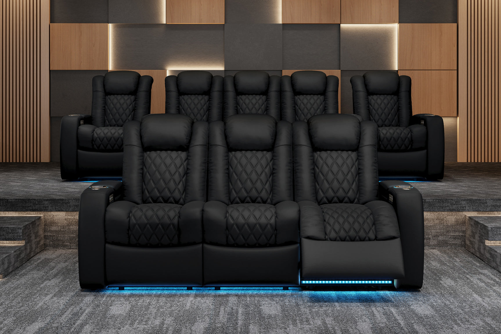 Tuscany Luxury Float™ Zero Gravity Heat & Massage Home Theater Lounge