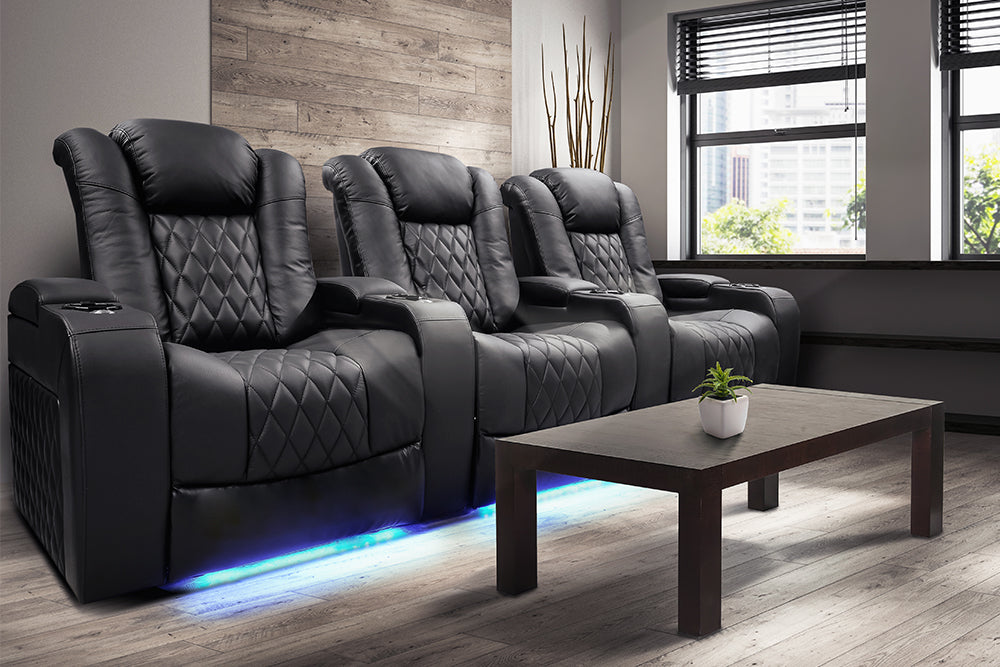 Tuscany Home Theater Lounge