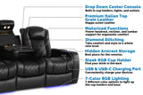 Tuscany Console Home Theater Lounge