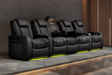 Tuscany Console Home Theater Lounge