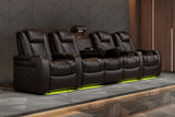Tuscany Console Home Theater Lounge