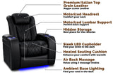 Tuscany Heat & Massage Home Theater Lounge