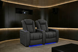 Tuscany Luxury Home Theater Lounge