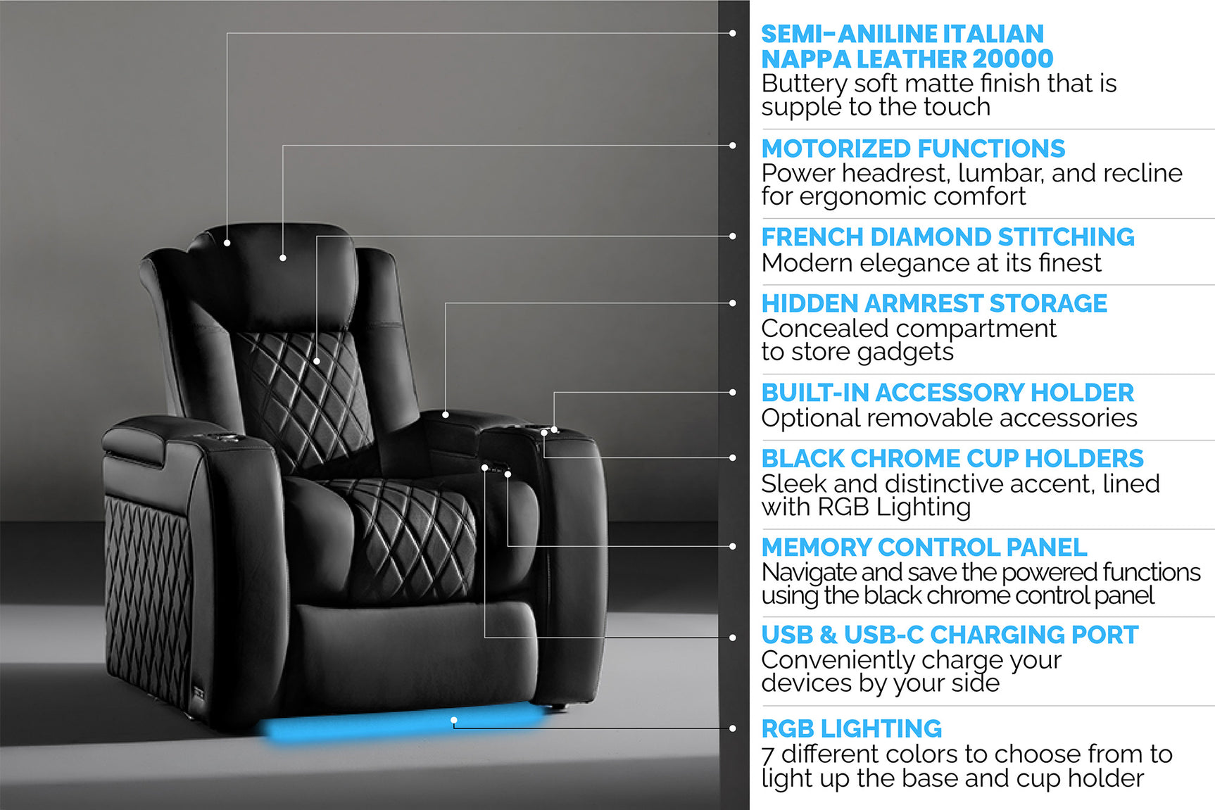 Tuscany Luxury 2025 Home Theater Lounge