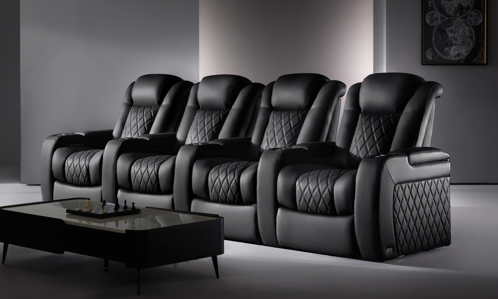 Tuscany Luxury Home Theater Lounge