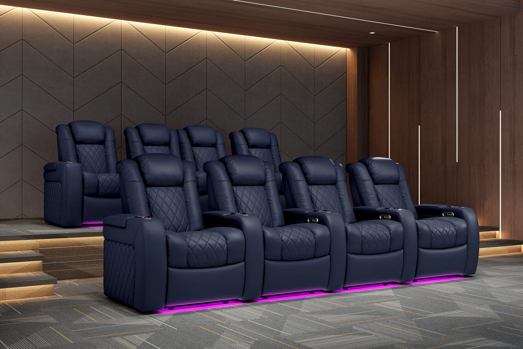 Tuscany Home Theater Lounge