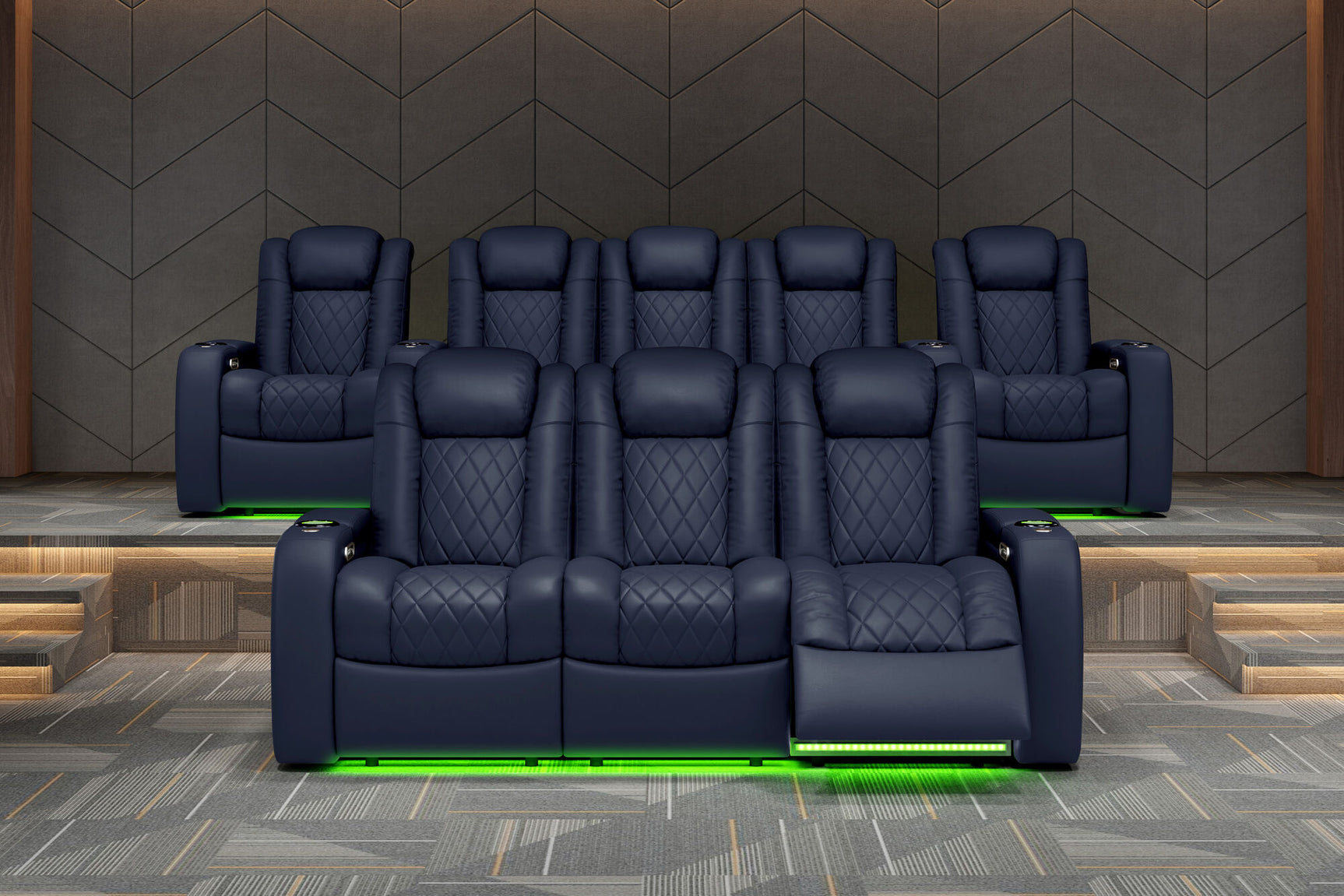 Tuscany Home Theater Lounge