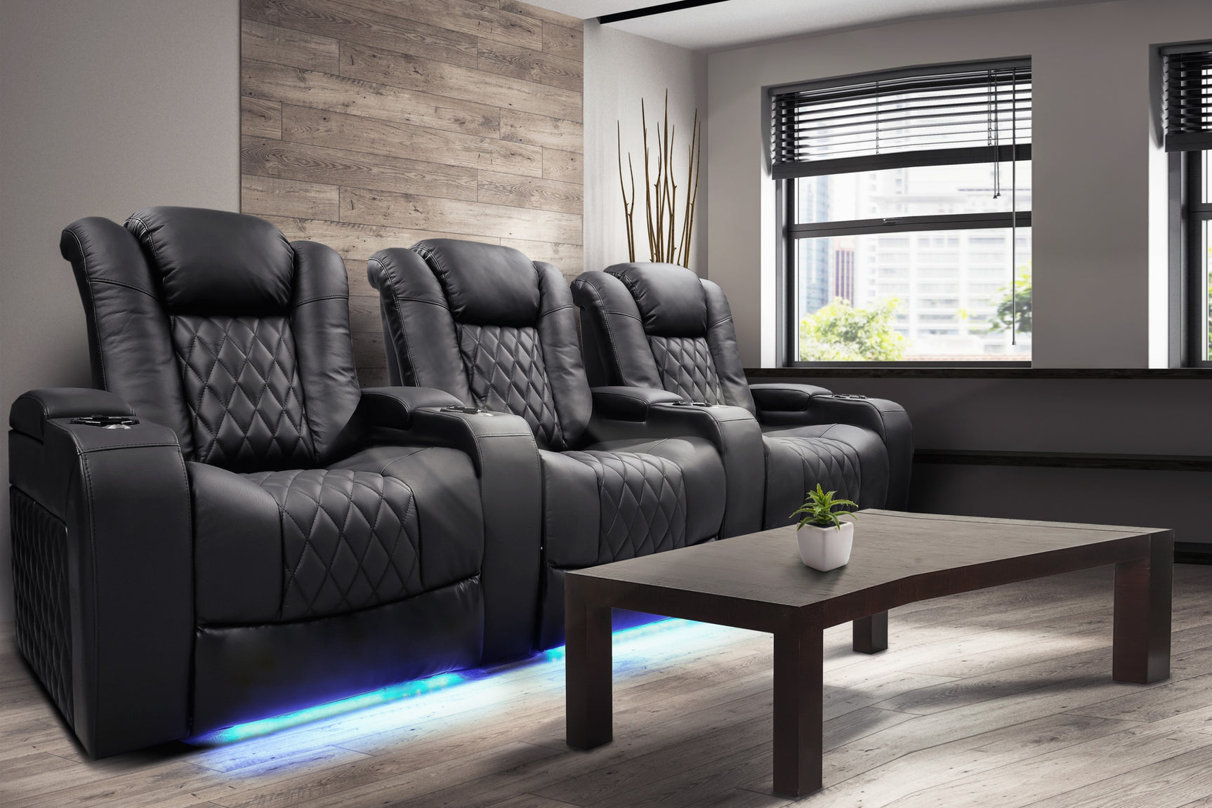 Tuscany Home Theater Lounge