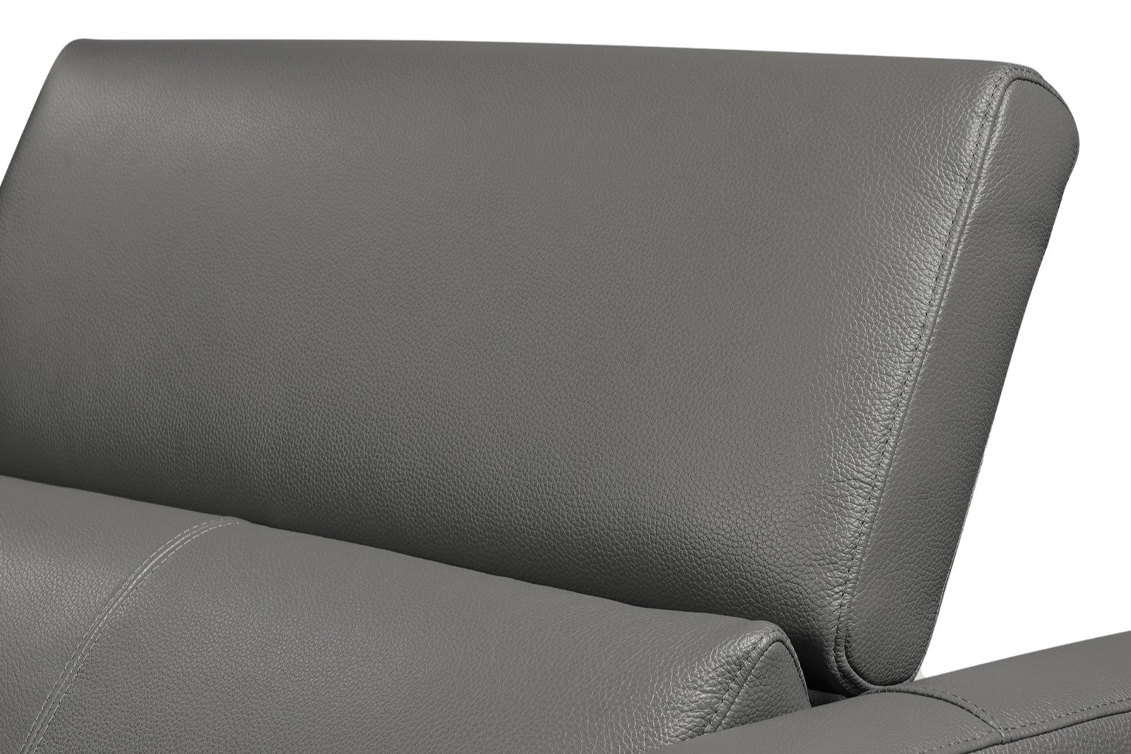 Andria Leather Reclining Sectional Lounge