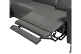 Andria Leather Reclining Sectional Lounge