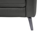 Andria Leather Reclining Sectional Lounge