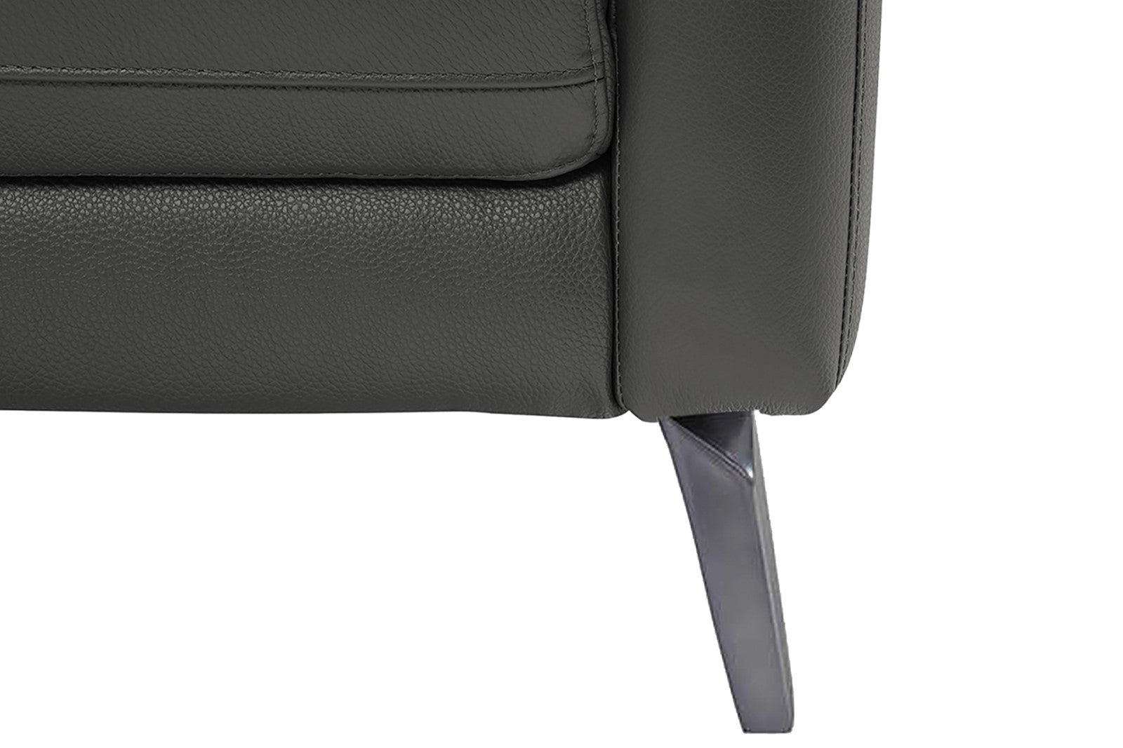 Andria Leather Reclining Sectional Lounge