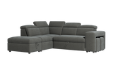 Finn Fabric Sectional Lounge Bed