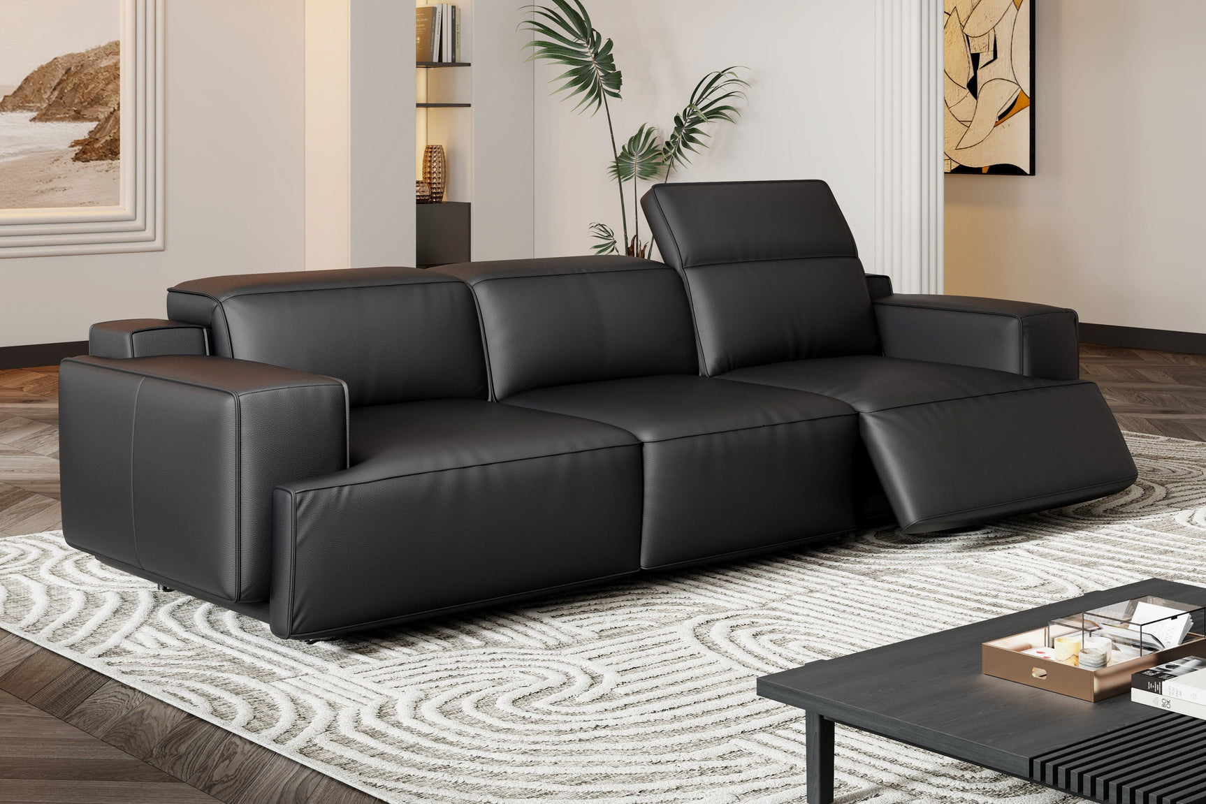 Valentina Leather Recliner Lounge