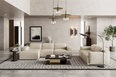 Valentina Leather Recliner Sectional Lounge