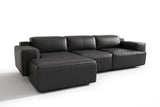 Valentina Leather Recliner Sectional Lounge