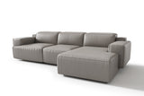 Valentina Leather Recliner Sectional Lounge