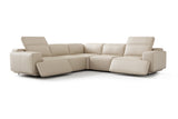 Valentina Leather Corner Recliner Sectional