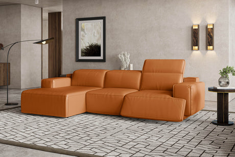Valentina Leather Recliner Sectional Lounge