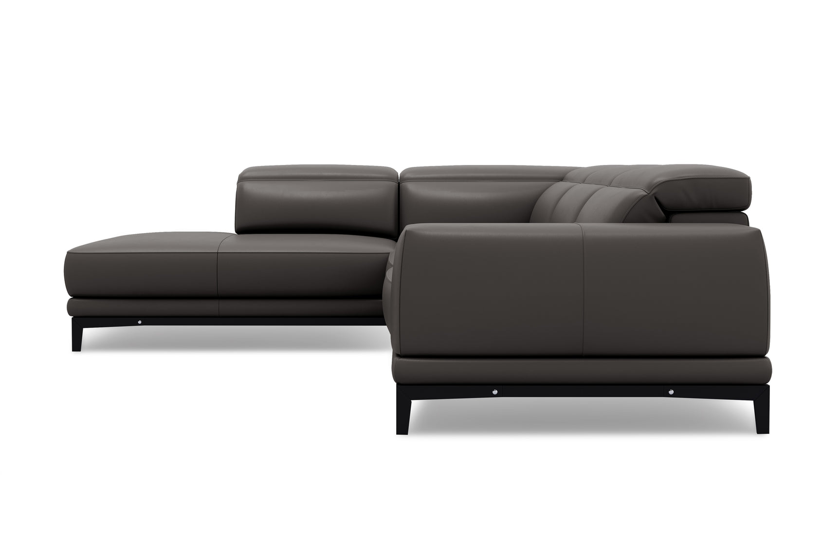 Valletta Leather Corner Sectional Lounge