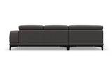 Valletta Leather Corner Sectional Lounge