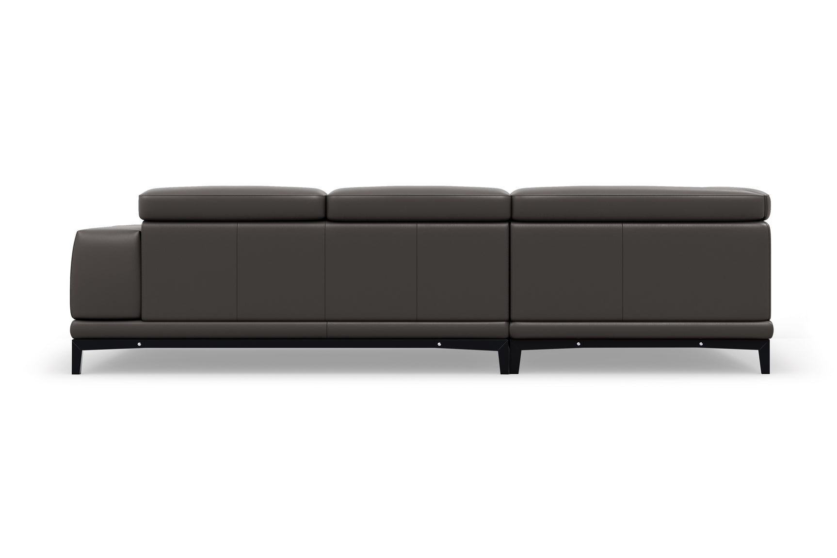Valletta Leather Corner Sectional Lounge