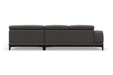 Valletta Leather Corner Sectional Lounge