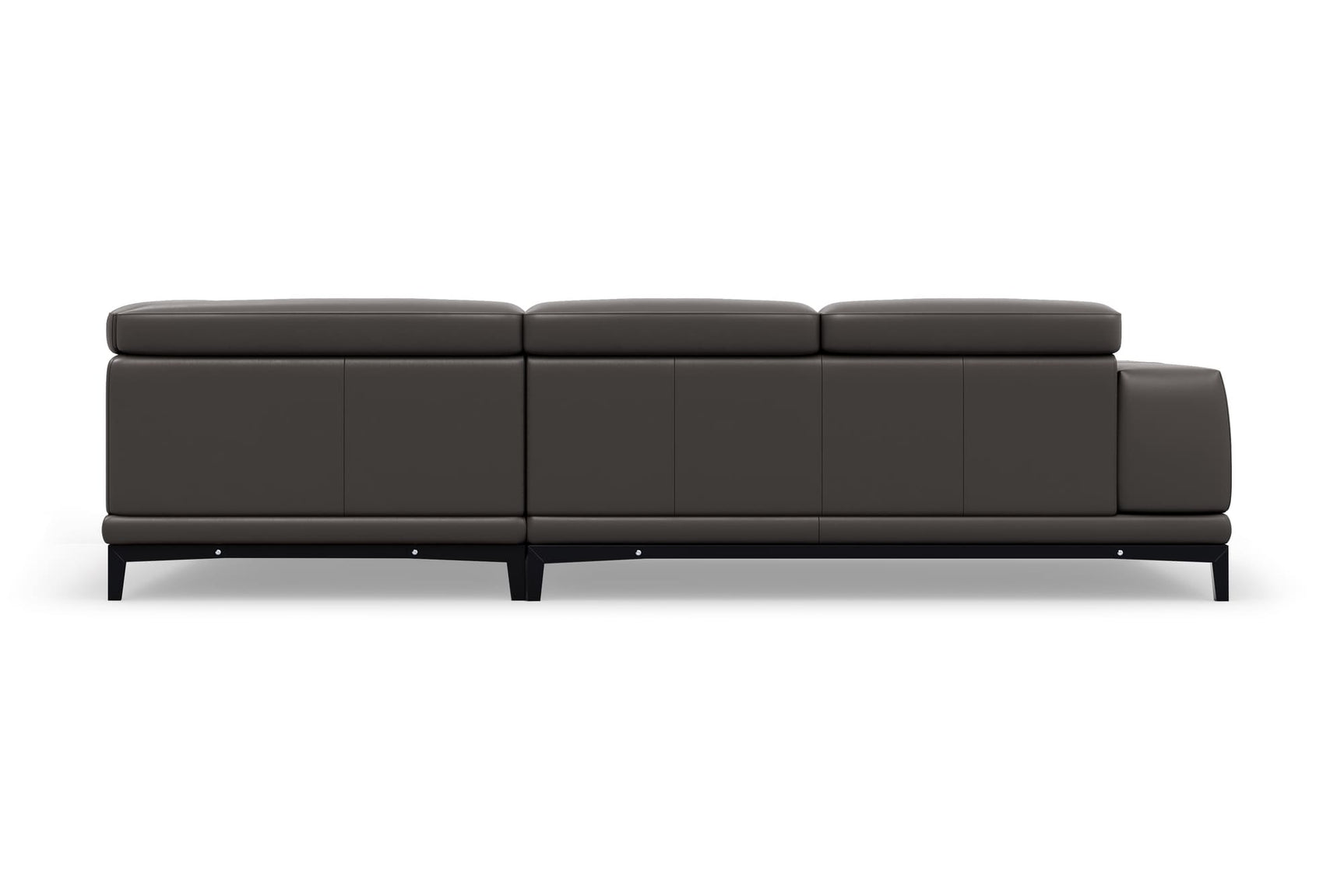 Valletta Leather Corner Sectional Lounge