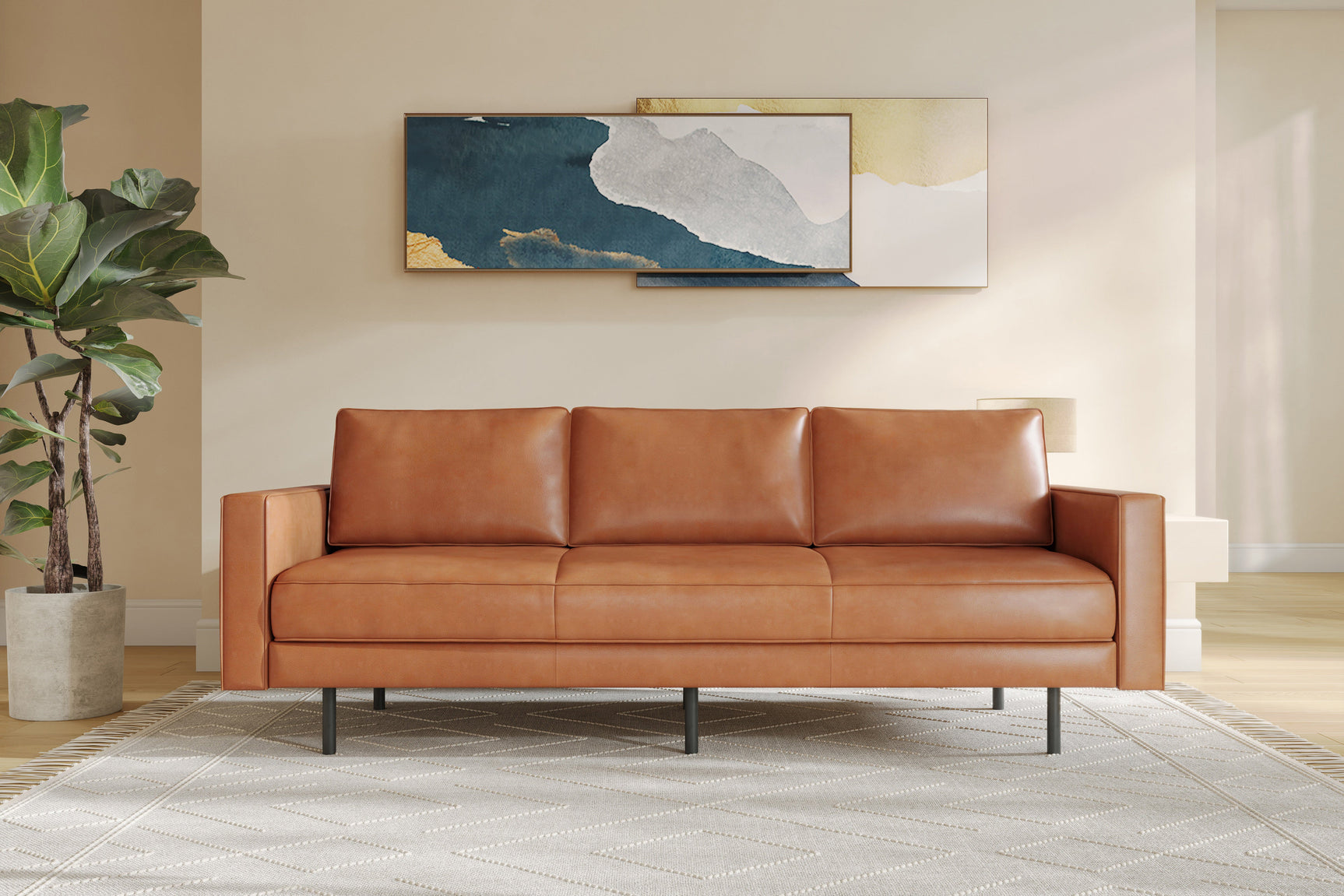 Varese Leather Lounge