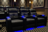 Verona Power Headrest Home Theater Lounge