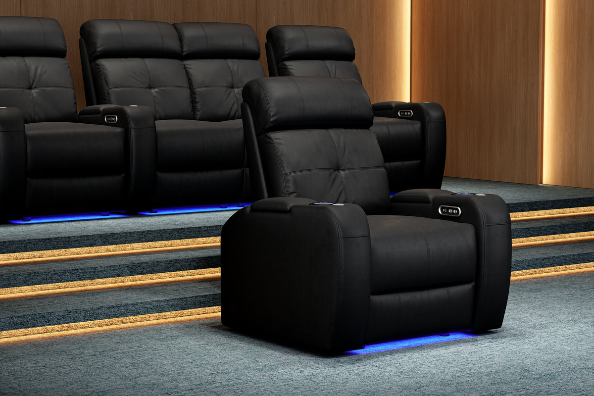 Verona Power Headrest Home Theater Lounge