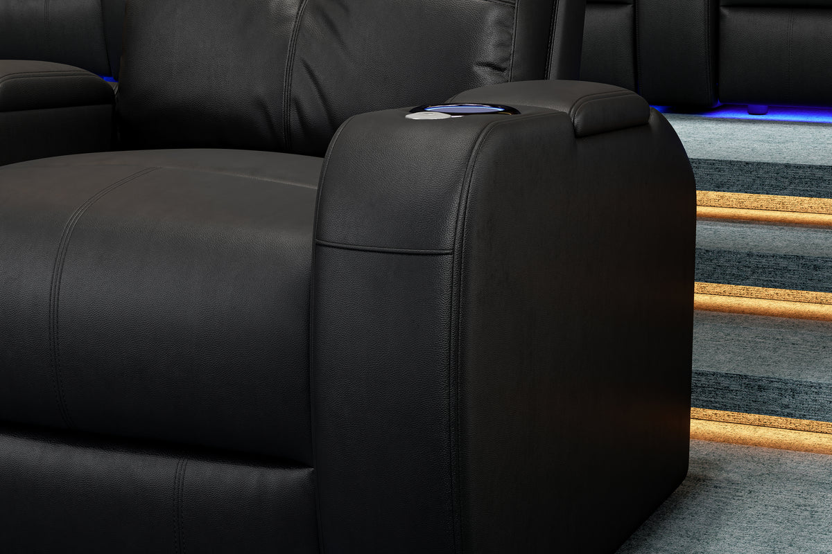 Verona Power Headrest Home Theater Lounge