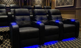 Verona Power Headrest Home Theater Lounge
