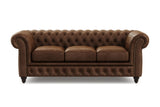 Parma Leather Chesterfield Lounge