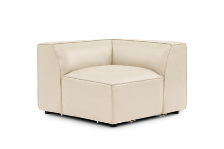 Nathan Leather Corner Lounge Module
