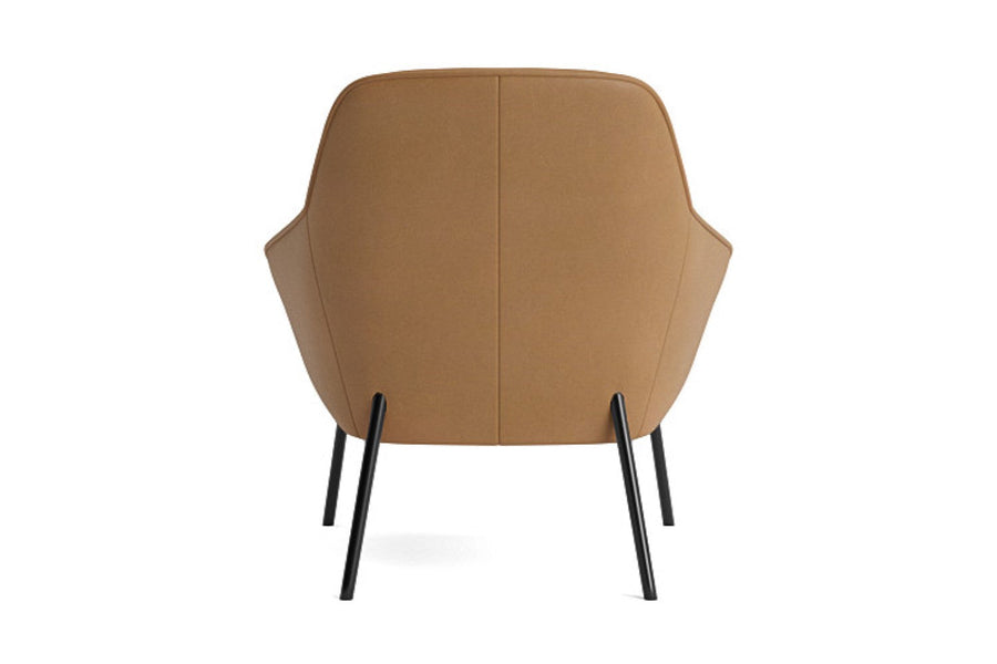 Valencia Wrenna Top Grain Leather Accent Chair, Tan Color