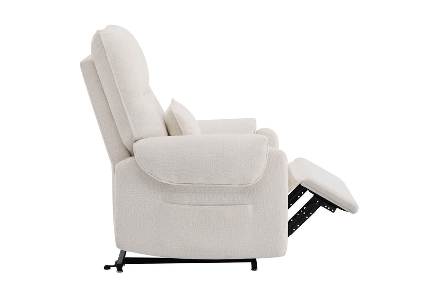 Valencia Xander Performance Fabric Power Lift Recliner Chair, Beige