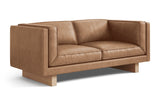Alaina Leather Lounge