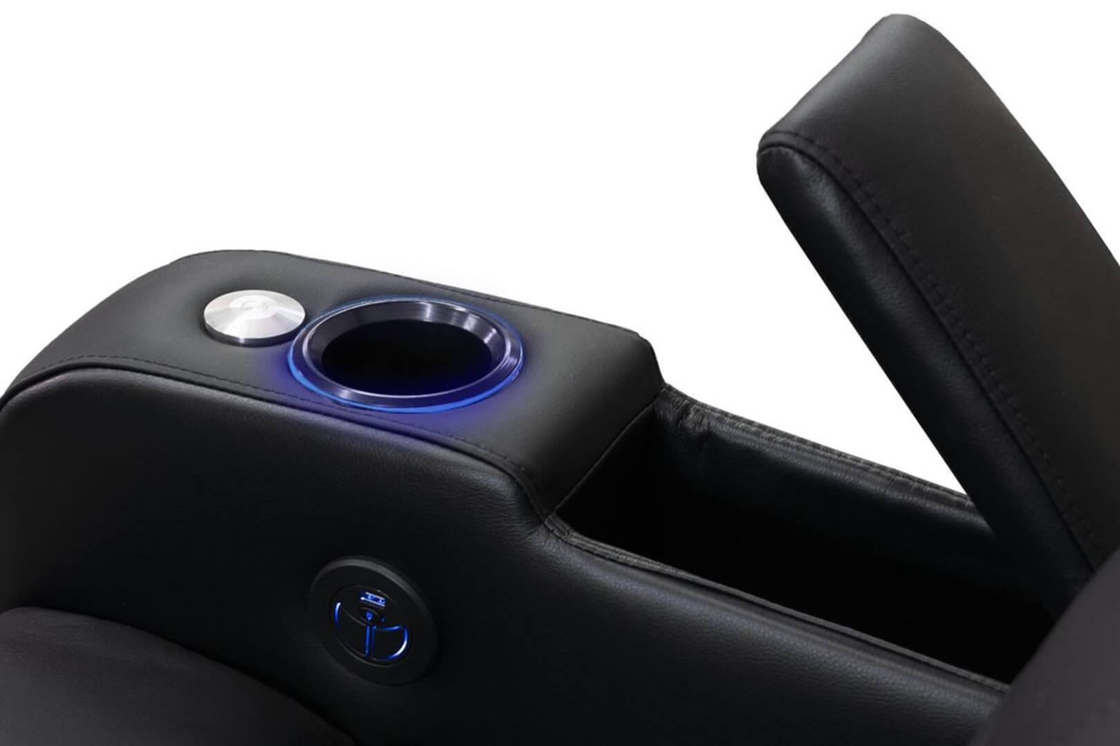 Verona Power Headrest Home Theater Lounge