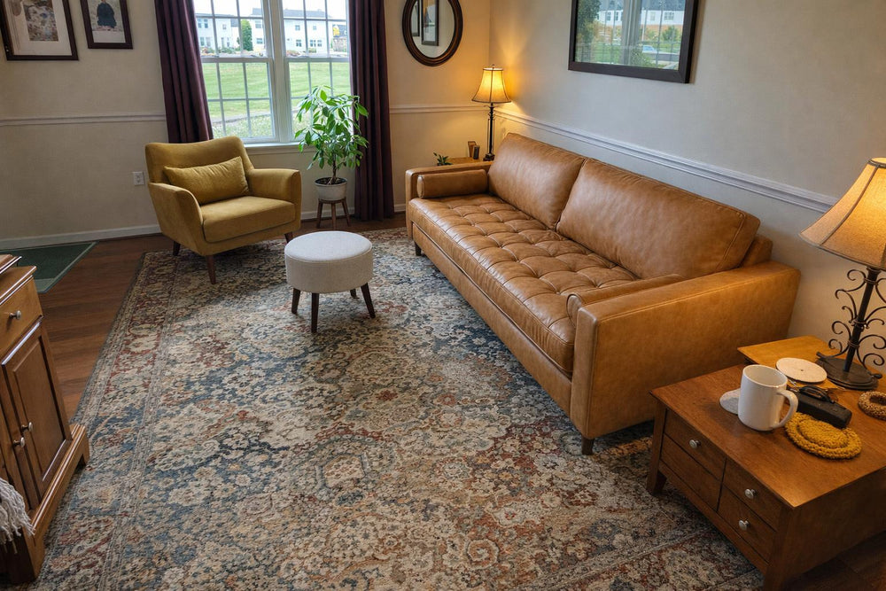 Isabella Leather Lounge