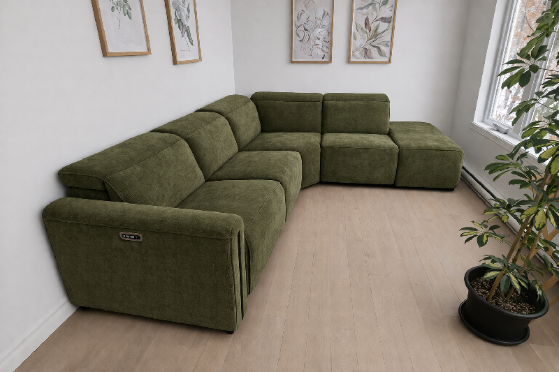 Octavia Fabric Dual Reclining Cloud Lounge