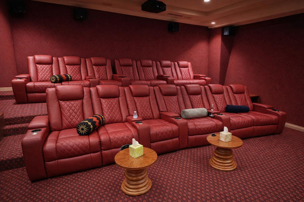 Tuscany Home Theater Lounge