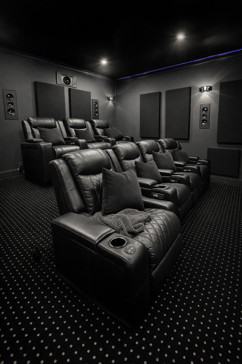 Tuscany Home Theater Lounge