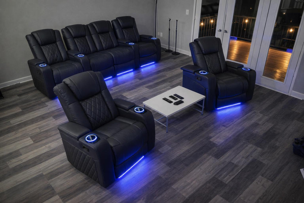 Tuscany Home Theater Lounge