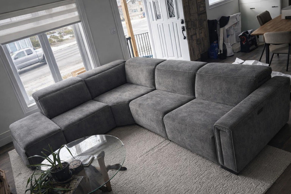 Octavia Fabric Dual Reclining Cloud Lounge