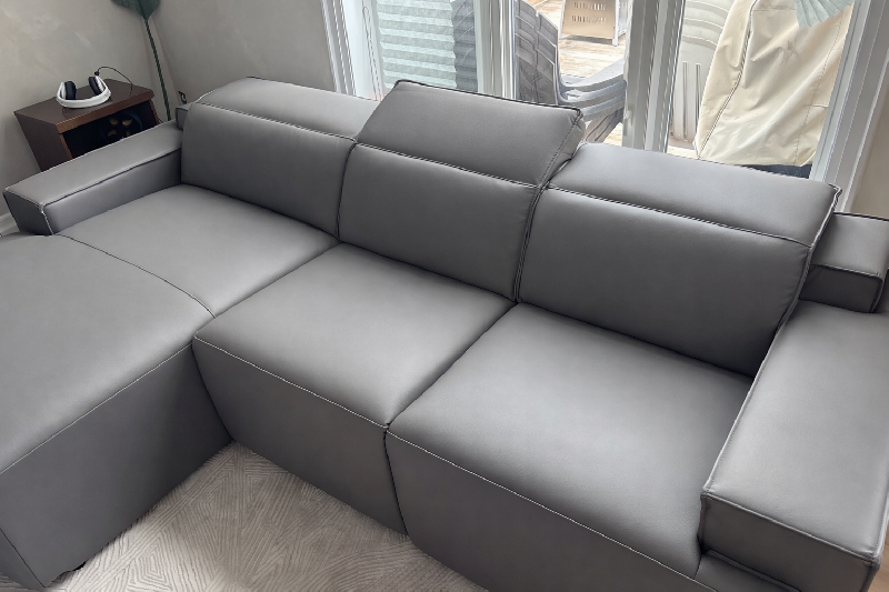 Valentina Leather Recliner Sectional Lounge